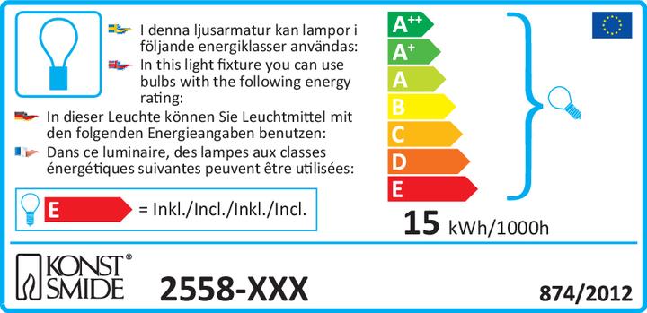 Energie-Label Konstsmide LED Weihnachtsdeko