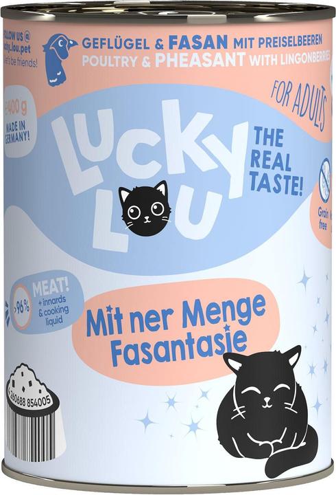 Immagine prodotto Lucky Lou Katzen-Nassfutter (Adulto, 1 pz., 400 g)