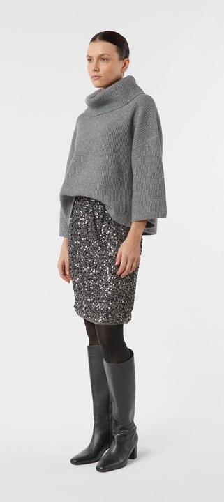 Produktbild Comma Rock Minirock mit Allover-Pailletten (36)