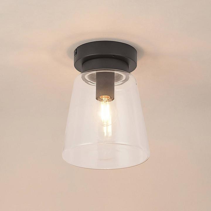 Produktbild Lindby Carmalin Deckenleuchte aus Glas (E14)