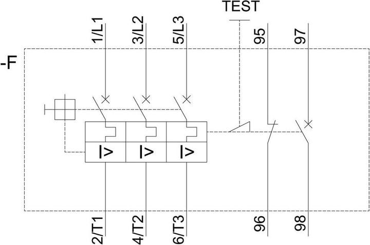 Actual product image Siemens Circuit breaker 3RV2111-1KA10 1 pc.