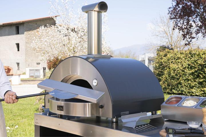 Produktbild Alfa Forni Kit Hybrid 2 Pizze (Futuro) Edelstahl