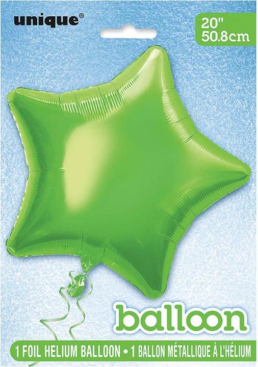 Image du produit Unique Ballon étoile vert clair (1x)