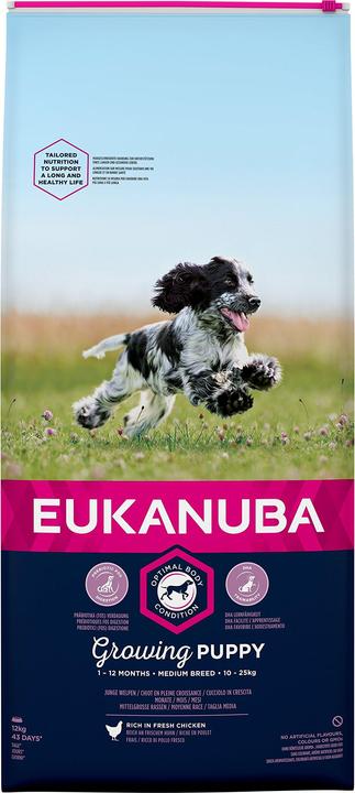 Immagine prodotto Eukanuba Pollo per cuccioli di razza media (Junior, 1 pz., 12000 g)
