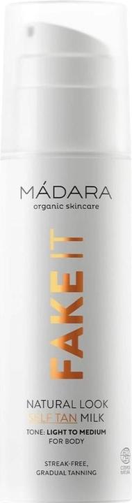 Image du produit Madara Lait auto-bronzant FAKE IT pour le corps "Lait auto-bronzant pour le corps Màdara" Léger à moyen - (150 ml)