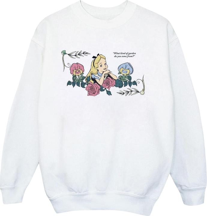 Produktbild Disney Alice im Wunderland Sweatshirt Jungen What Kind Of Garden (104)