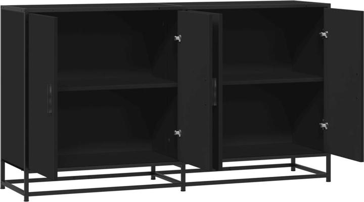 Actual product image VidaXL Sideboard Chest of drawers Sideboard Multi-purpose cupboard Black