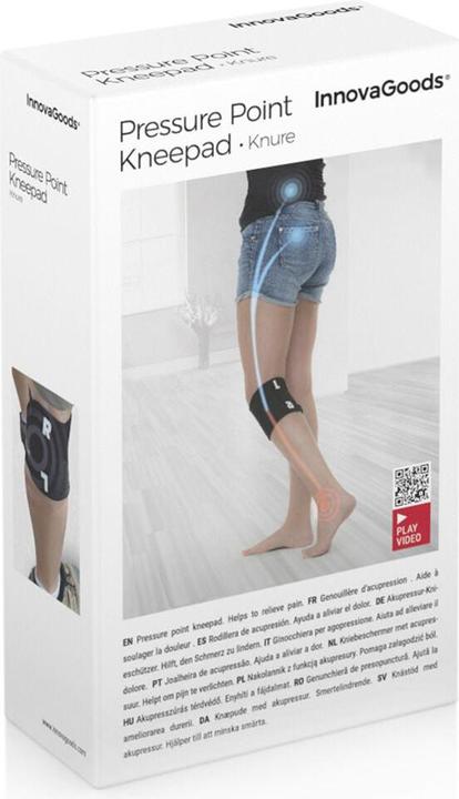 InnovaGoods Supporto per le ginocchia con digitopressione