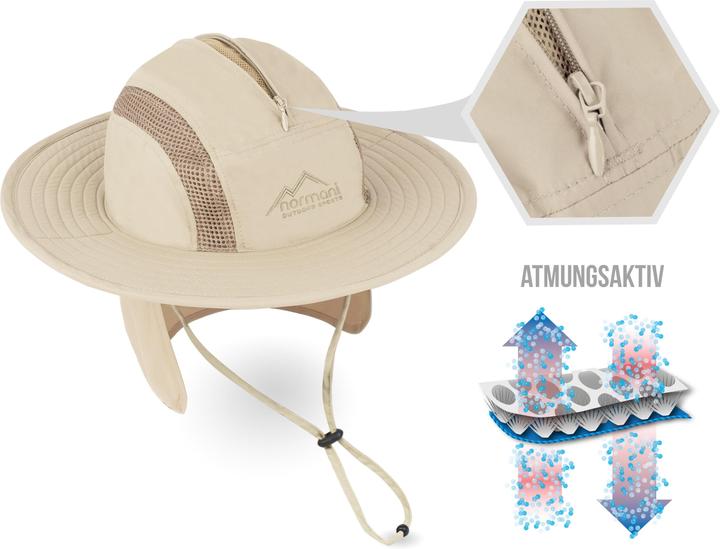Actual product image Normani Bush Hat New Zealand (S)