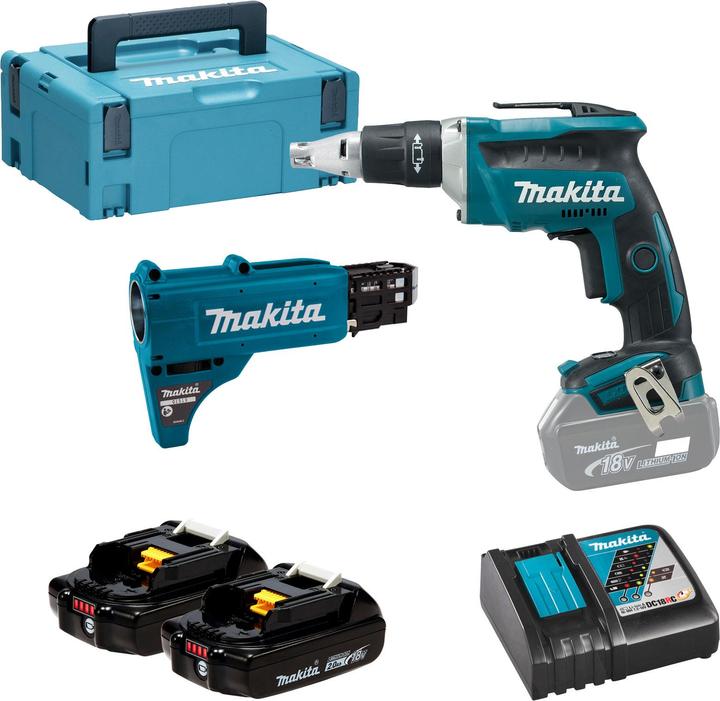 Actual product image Makita DFS452AJX2 (Rechargeable battery operated)