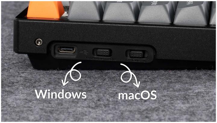 Actual product image Keychron K8 Max (K8M-J4) QMK Wireless Mechanical Keyboard Banana Sw. Hot Swap RGB 80% US (Eng. Int.)