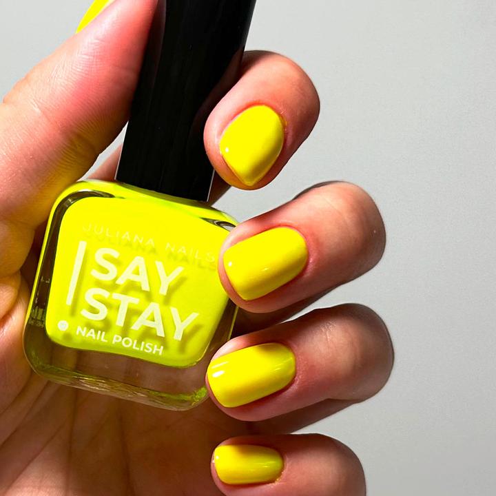 Immagine prodotto Juliana Nails Say Stay! Smalto per unghie Neon Spotlight Sparkle (Riflettore neon scintillante, Smalto per unghie effetto gel)