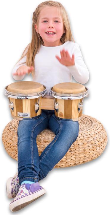 Actual product image Betzold Musik Bongos striped (bongos)