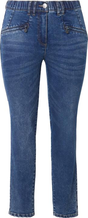 Produktbild Ulla Popken Jeans Sarah, schmales Bein, Zipptaschen, Stretch (28)