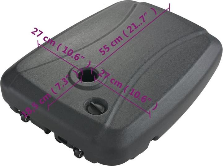 Produktbild vidaXL Sonnenschirmständer