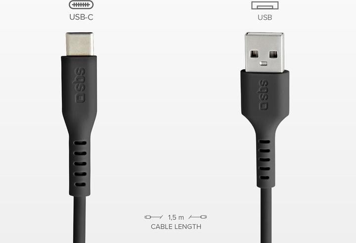 Actual product image SBS Data cable USB 2.0 - Type-C (1.50 m, USB 2.0)
