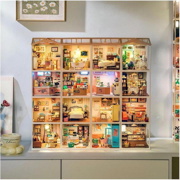 Actual product image Robotime Warm Dining Room