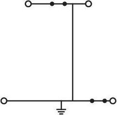 Produktbild Wago Doppelstockklemme 2,5mm2 gelb/grün