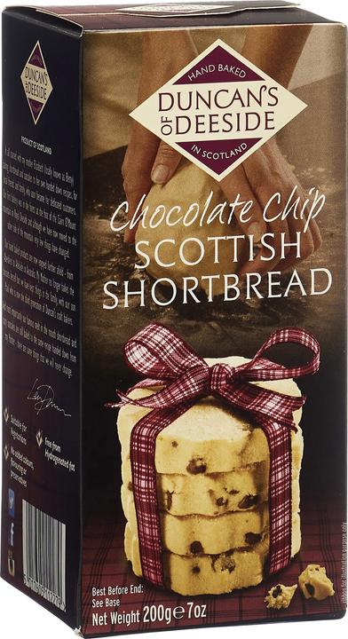 Duncans of Deeside Shortbread Chocolate Chips (200g) (1 Stk., 200 g)
