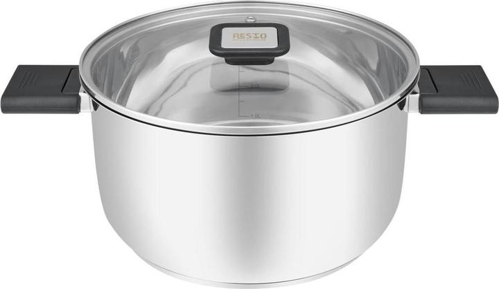 Actual product image Resto CASSEROLE D22CM 4.4L/92204 (Saucepan, Stainless steel, 22 x 12.50 cm)
