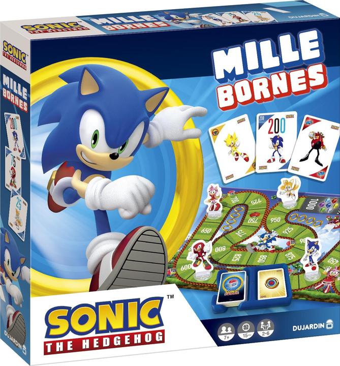 Produktbild Dujardin Mille Bornes SONIC (Französisch, 2 - 6 Spieler)