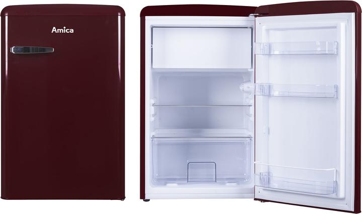 Image du produit Amica Réfrigérateur avec compartiment de congélation KS 15611 R LxHxP 55 x 87.5 x 61.5 cm partie (106 l)