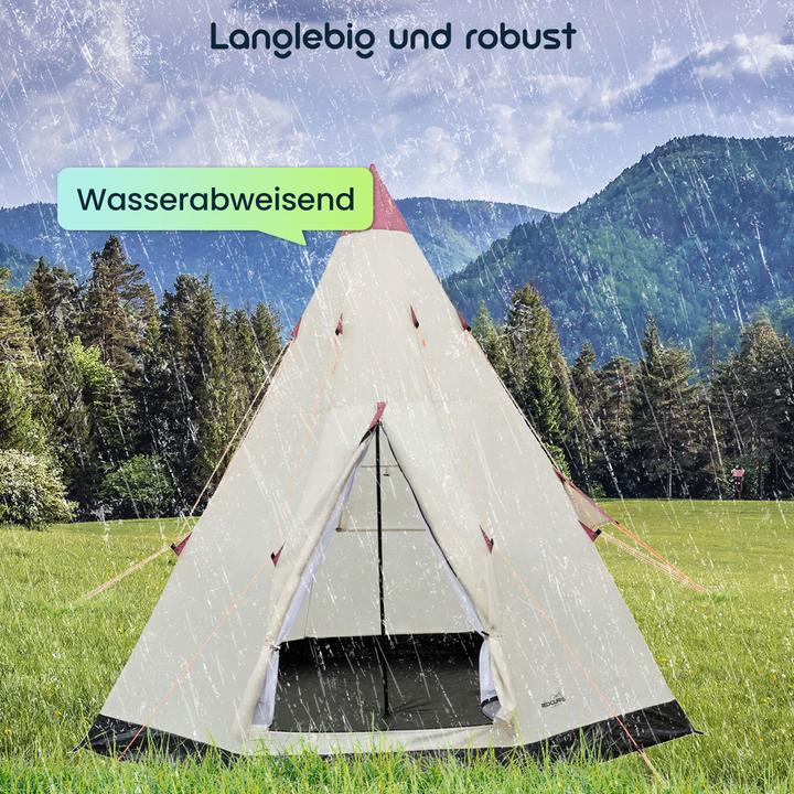 Produktbild Redcliffs Tipi Zelt für 2-3 Personen (Tarp, 3.20 kg)