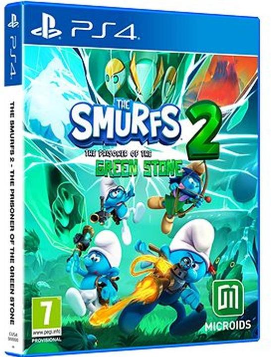 Immagine prodotto Microids I Puffi 2: Il Prigioniero della Pietra Verde - Sony PlayStation 4 - Piattaforma - PEGI 3 (PS4, EN, IT, DE, FR)