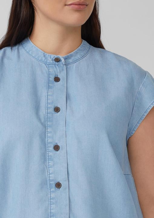 Produktbild S.Oliver Bluse Lyocellbluse mit Flügelärmeln (54)