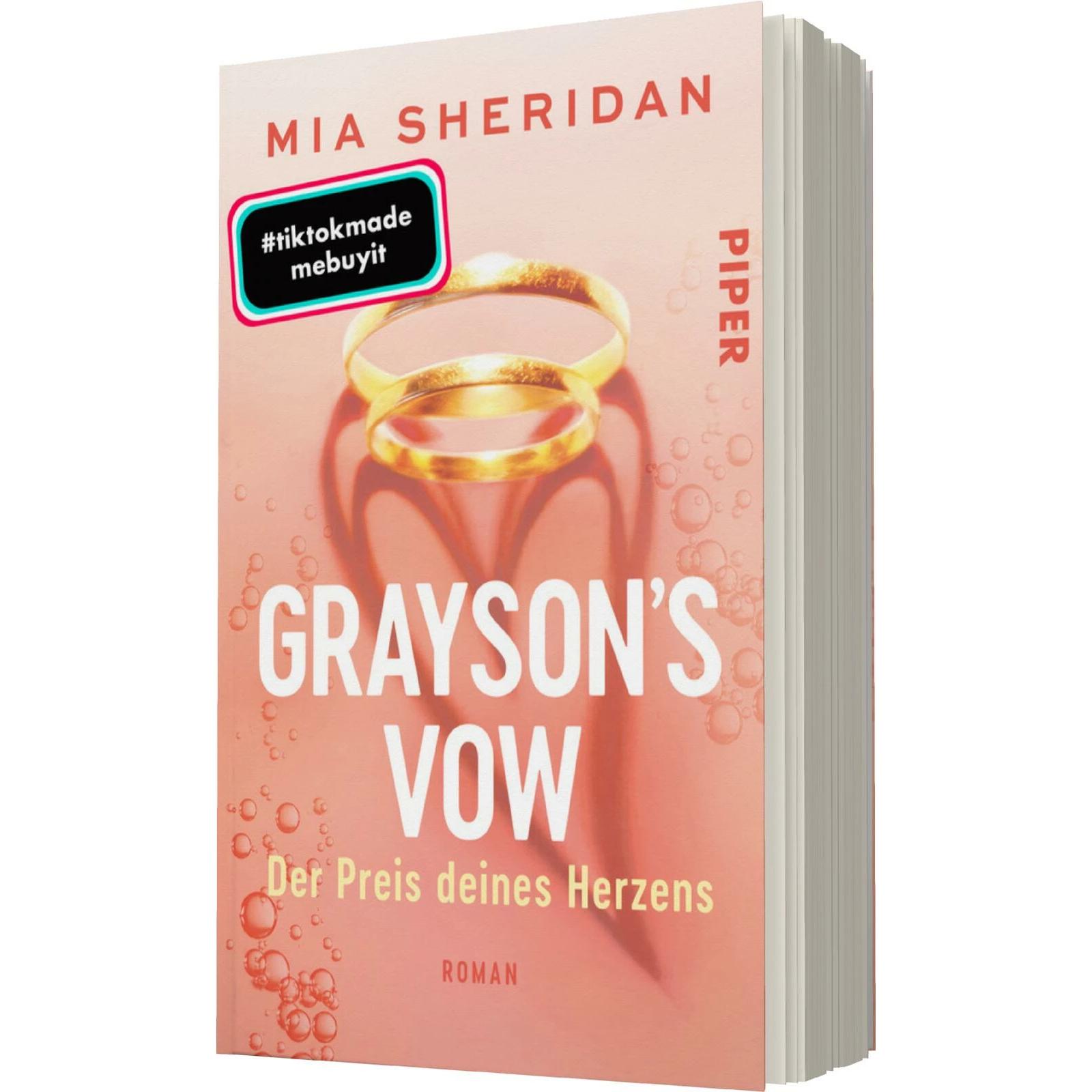 Grayson's Vow. Der Preis deines Herzens, Belletristik von Mia Sheridan, Uta Hege