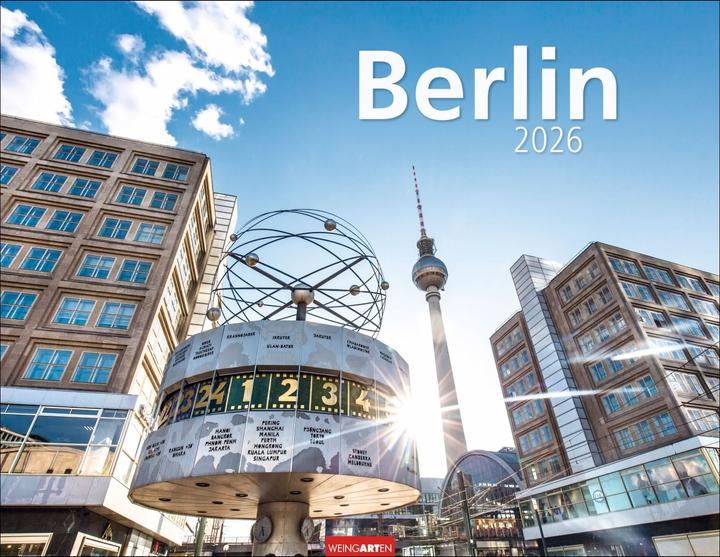 Actual product image Berlin Kalender 2026 (44 x 34 cm, Hardcover, English, German)