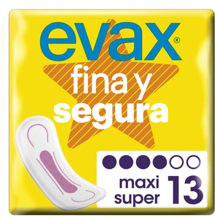 Evax FINA&SEGURA compresas maxi 13 uds (13 x, Damenbinden)