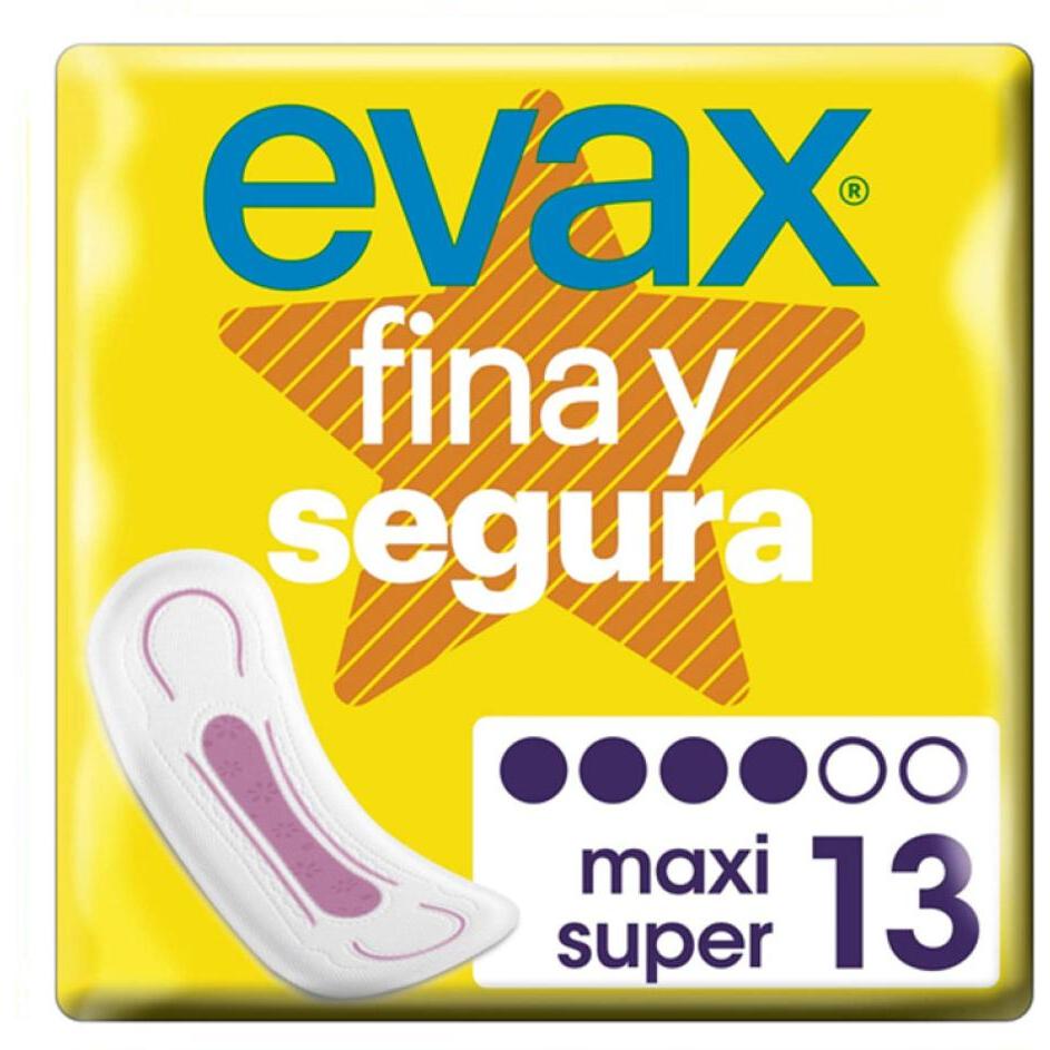 Evax, Binden, FINA&SEGURA compresas maxi 13 uds (13 x, Damenbinden)