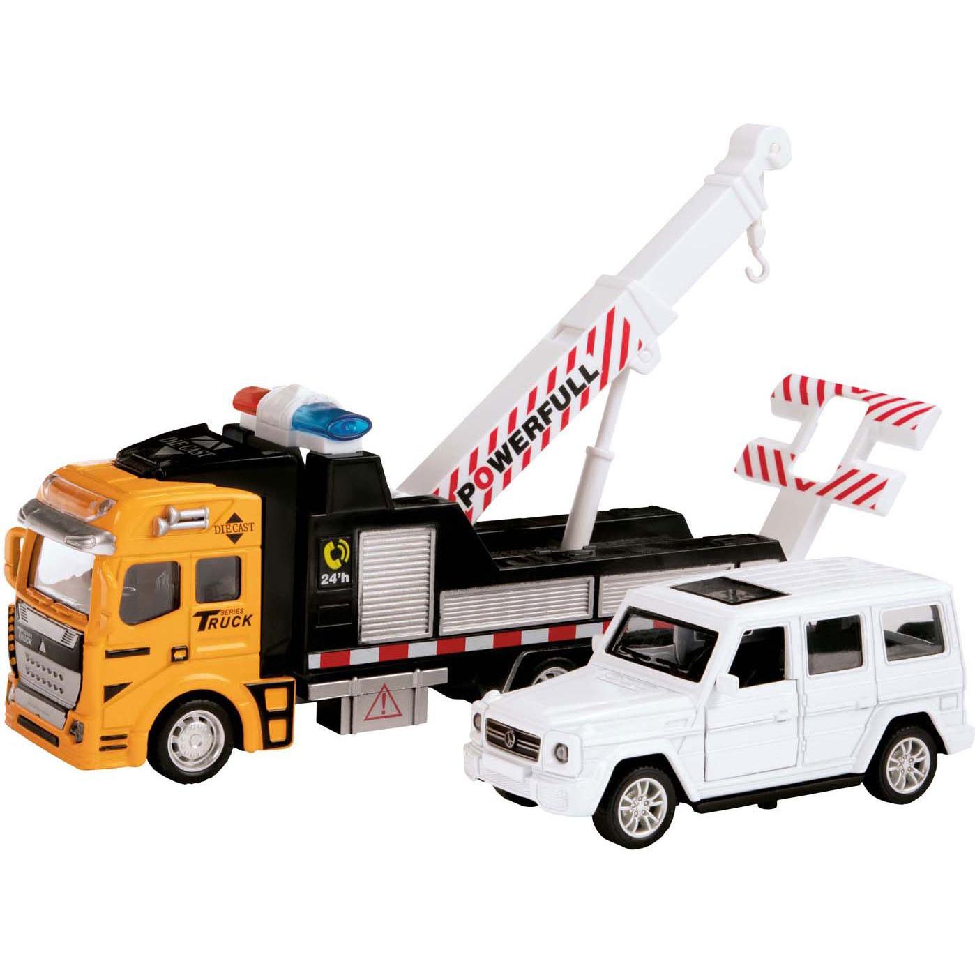 Magni Abschleppwagen Druckguss Mit Hebebühne Und Rückzug 4x4