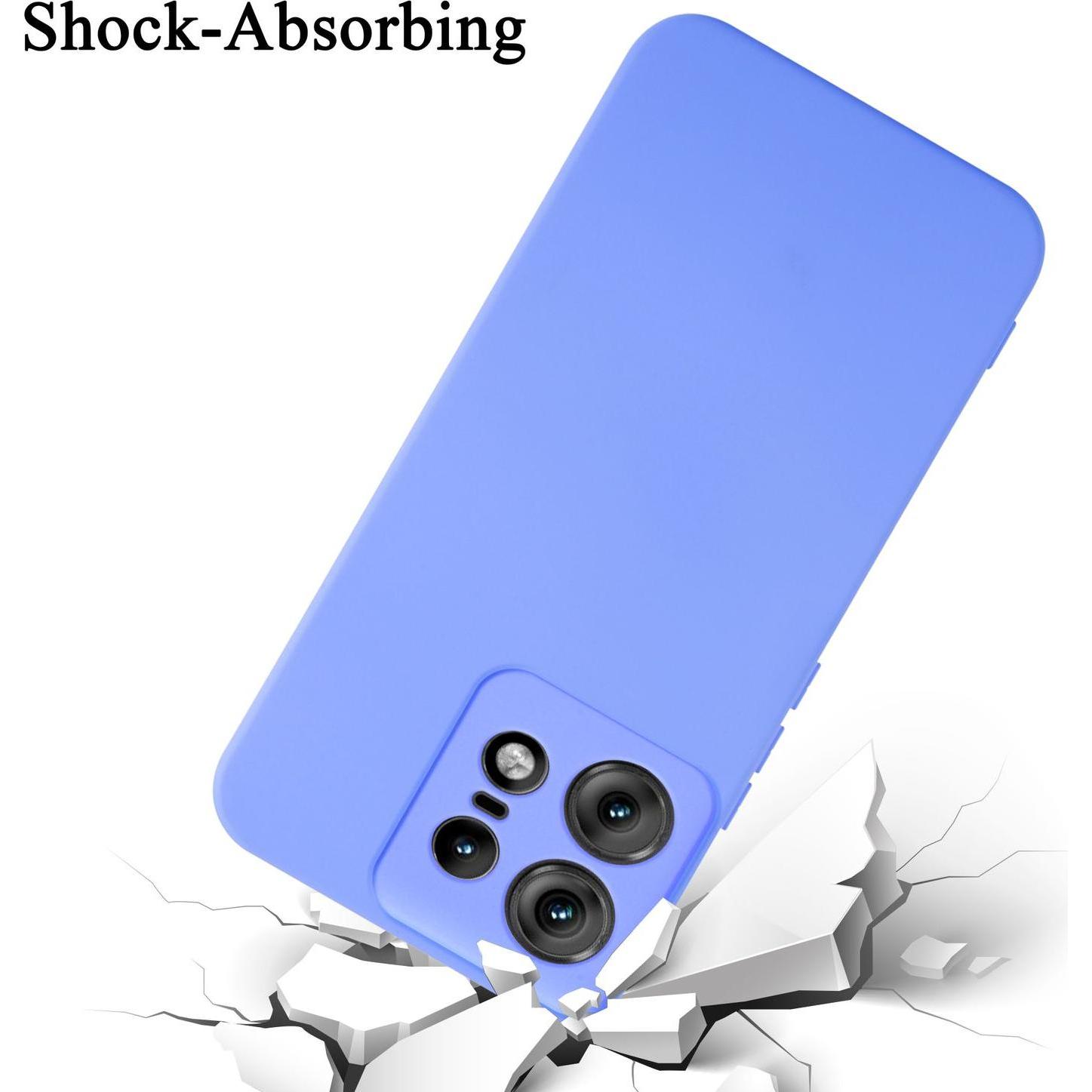 Thumbnail - Cadorabo Hülle für Motorola Edge 50 Pro TPU im Liquid Schutz Design (Motorola Edge 50 Pro), Smartphone Hülle, Violett