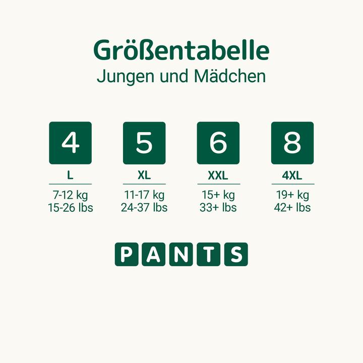 Actual product image Bambo Baby diapers, pants, eco-labeled, Nature Pants, 6, with print, 15+ kg (Size 6, Monthly box, 90 Piece)