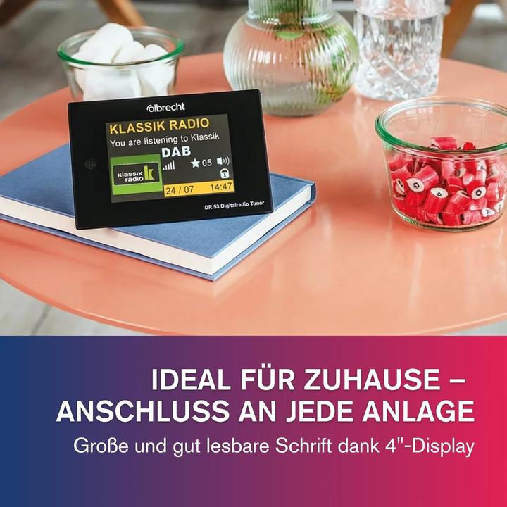 Actual product image Albrecht DR 53 Adapter (Radio Tuner)