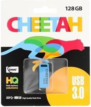 Actual product image IMRO USB 3.0 CHEETAH / 128GB USB flash drive Chrome, Silver (128 GB, USB-A)