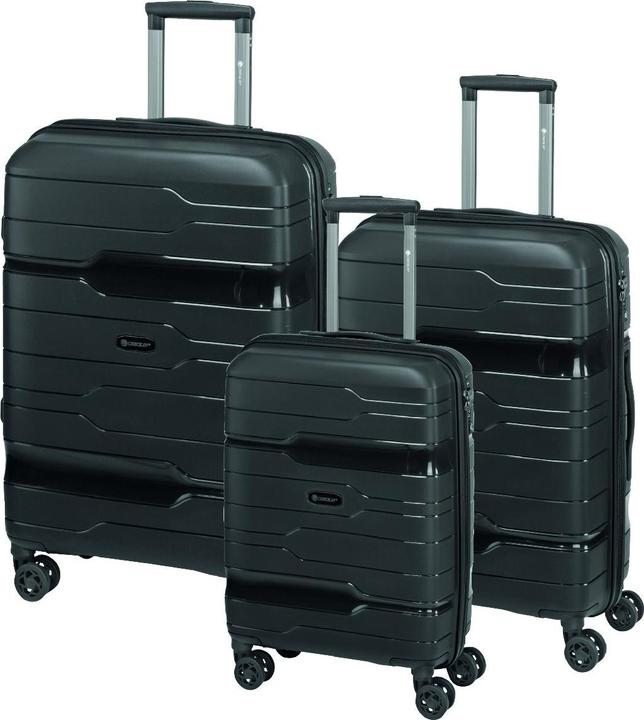 Actual product image Check.In 3-piece suitcase set MEMPHIS (203 l)