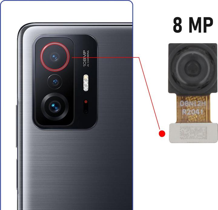 Actual product image Clappio Ultra wide-angle camera spare part (Rechargeable battery)