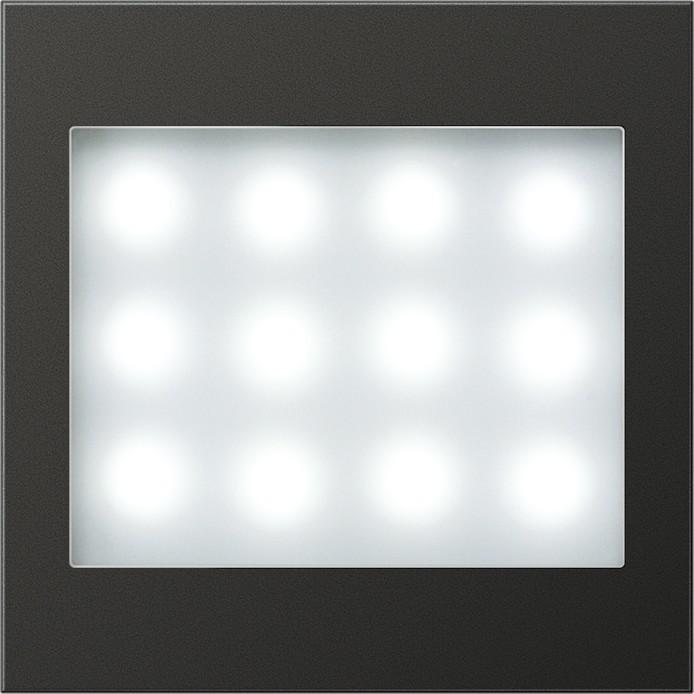 JUNG, Zubehör Schalterprogramm, LED-Beleuchtungseinsatz LS AL2539ANLEDLW-12