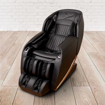 PureHaven Massage-Sessel 180x77x55 cm Knet- & Klopfmassage Heizfunktion Bluetooth USB Sprachsteuerun