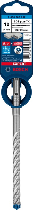 Actual product image Bosch Professional Zubehör Expert SDS plus-7X (10 millimetres)