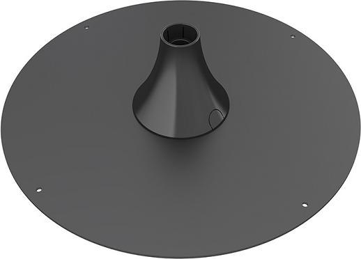 Actual product image Multibrackets Fixed base plate, black for Pro series, round
