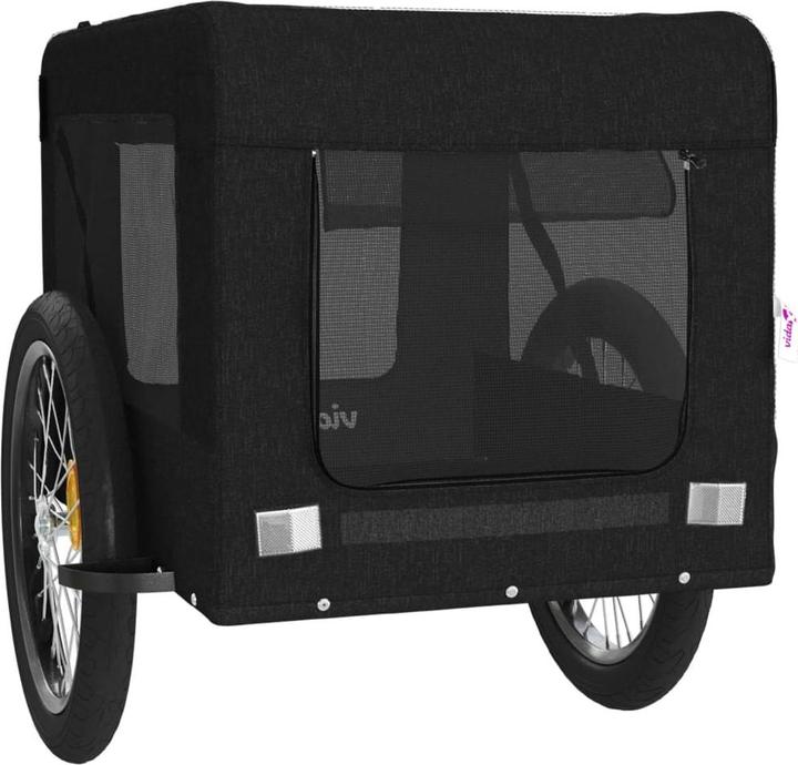 Actual product image vidaXL Fahrradanhänger Hund