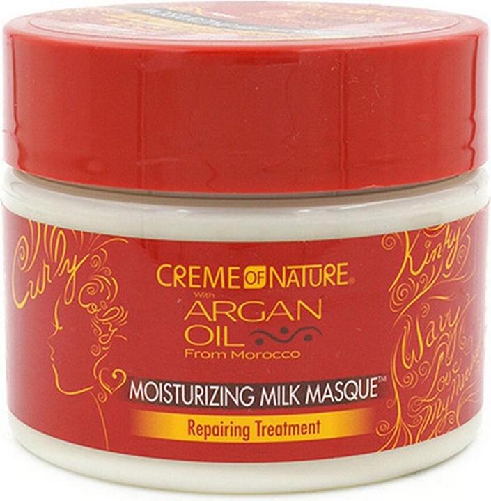 Actual product image Creme of Nature with Argan Oil Moisturizing Milk Masque Mask 326g