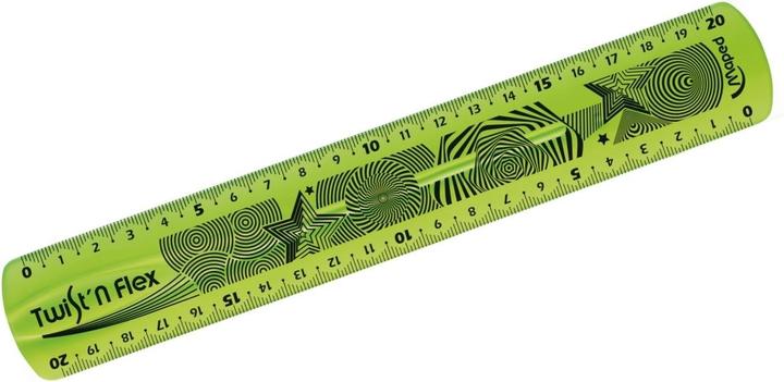 Actual product image Maped Flat ruler Twist'n Flex, 200 mm, unbreakable (20 cm)