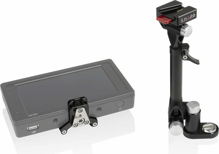 Actual product image Shape Telescopic Push Button Magic Arm Kit with Delta Mini Plate (Stand adapter)