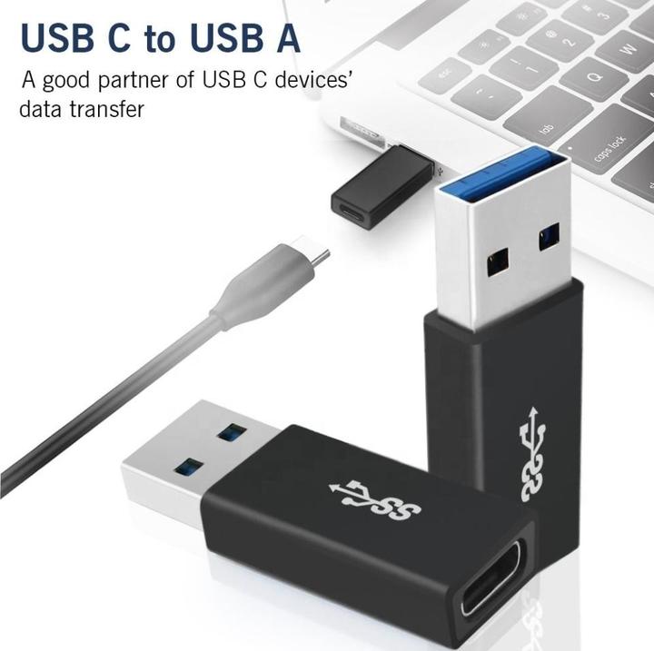 Produktbild PowerGuard USB 3.0 auf USB-C Adapter 5 Gbit/s (USB 3.0)