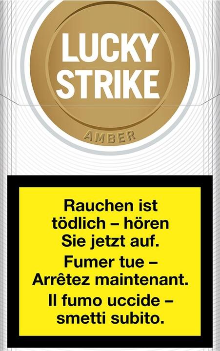 Produktbild Lucky Strike Amber Box (10 Stk.)